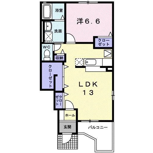 アスカ　Ｂ 間取り