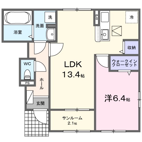 グレース　メロウ　Ｅ 間取り