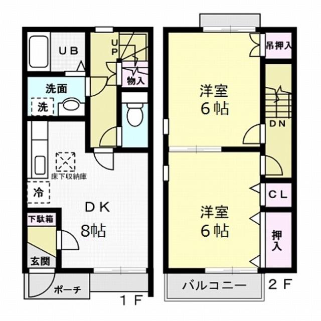 フォーリア真岡 間取り