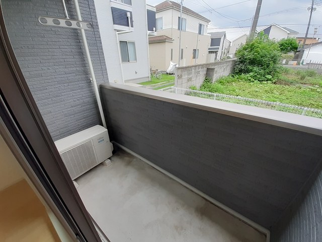 クレール上三川 ベランダ