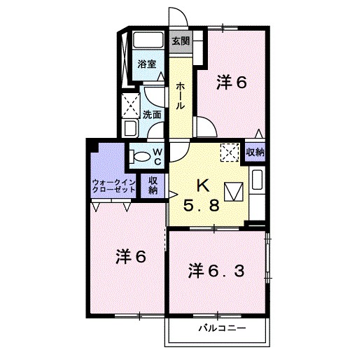 東ハイツ３ 間取り