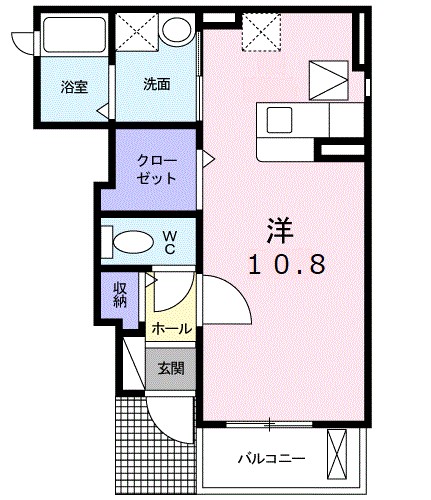 サンワハイツ　ツルタ 間取り