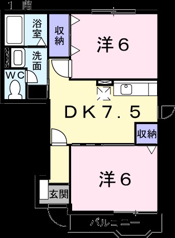 トランキルⅠ 間取り