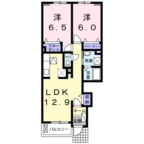 リヤン　ド　ファミーユ 間取り