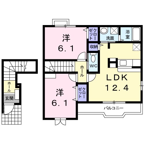 ガーデンヒルズ　Ｋ 間取り