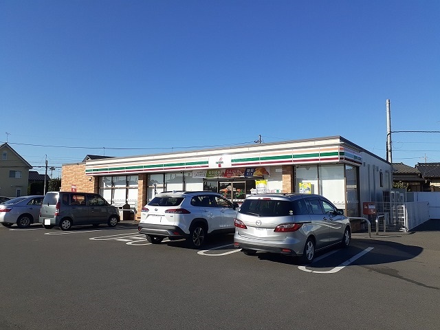 下高間木２丁目アパート セブンイレブン真岡八木岡店まで650m