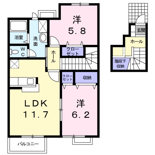 アルファ・グランデ・和 間取り