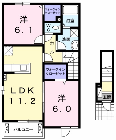 アルバ　Ⅰ 間取り
