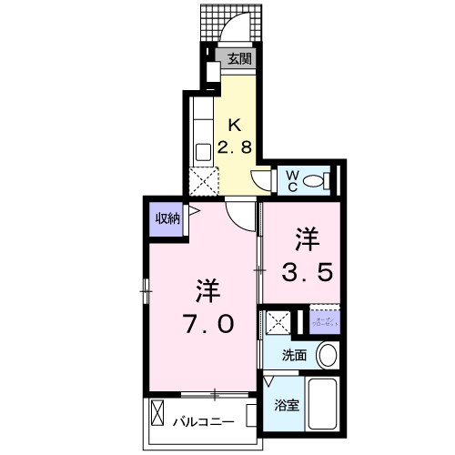 モデルノ 間取り