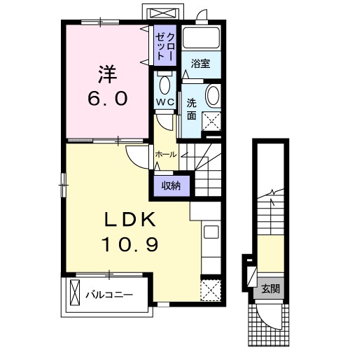 アオーラ・Ｍ 間取り