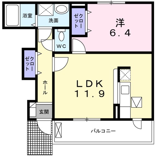 グレースぐみの木 間取り
