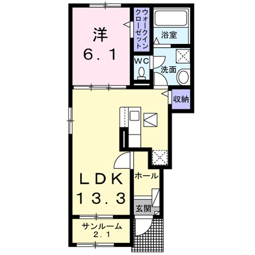 ポテトハイムＤ 間取り