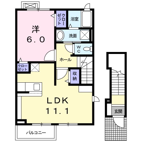 ミューズＢ 間取り