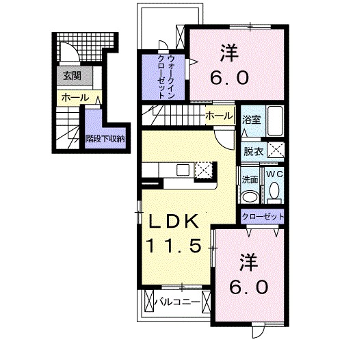 メゾンアンフィニＡ 間取り