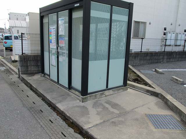 レオネクストフジヤマＢ 入居者様専用ゴミ庫です。